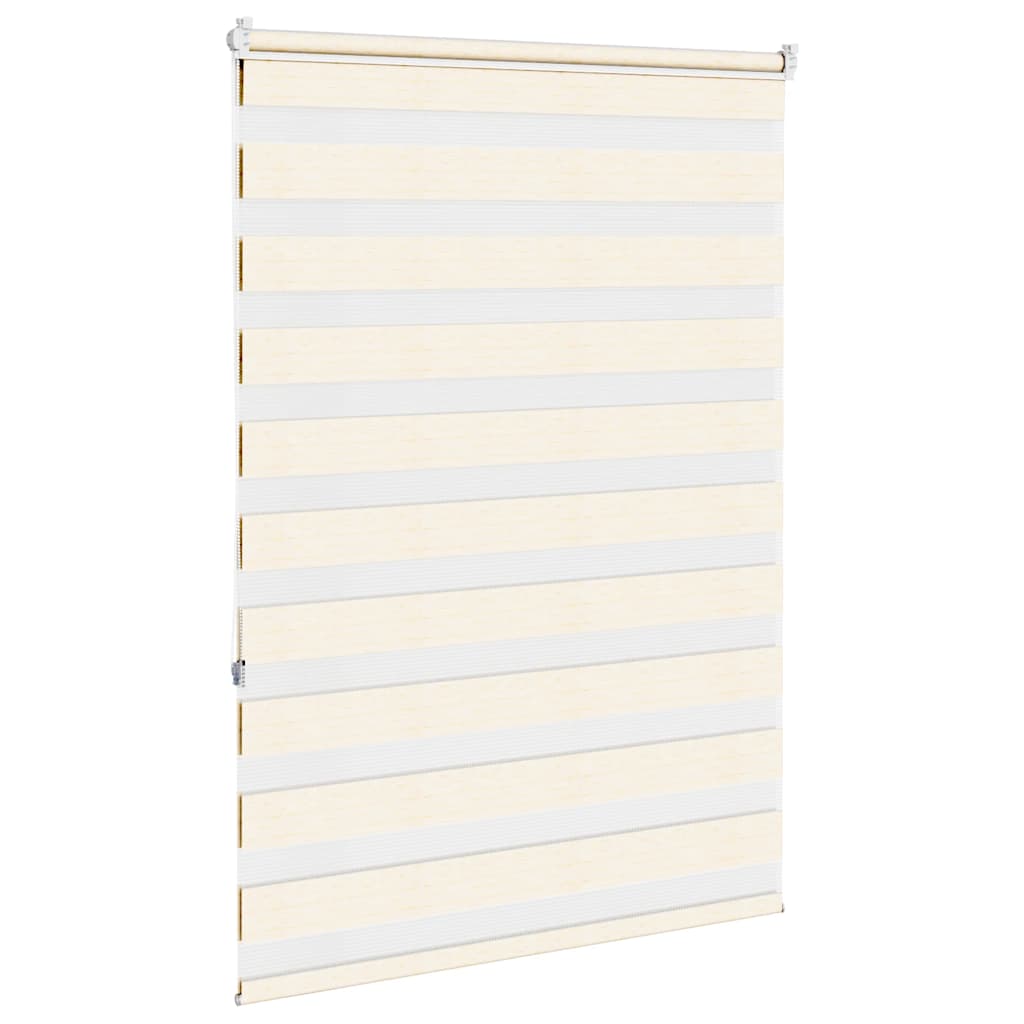 Doppelrollo Marmorbeige 115x150cm Stoffbreite 110,9 cm Polyester