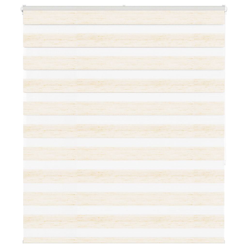 Doppelrollo Marmorbeige 135x150cm Stoffbreite 130,9 cm Polyester
