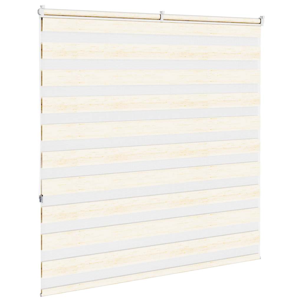 Doppelrollo Marmorbeige 140x150cm Stoffbreite 135,9 cm Polyester