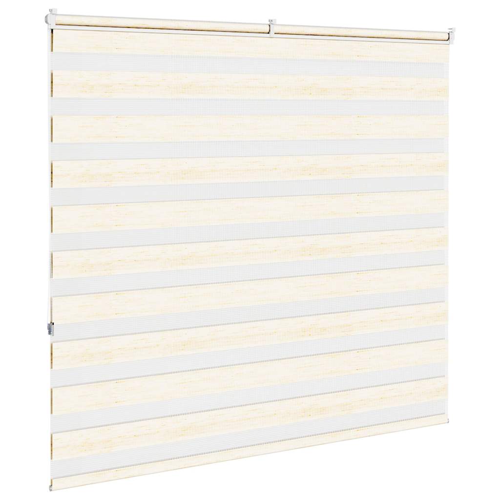 Doppelrollo Marmorbeige 155x150cm Stoffbreite 150,9 cm Polyester