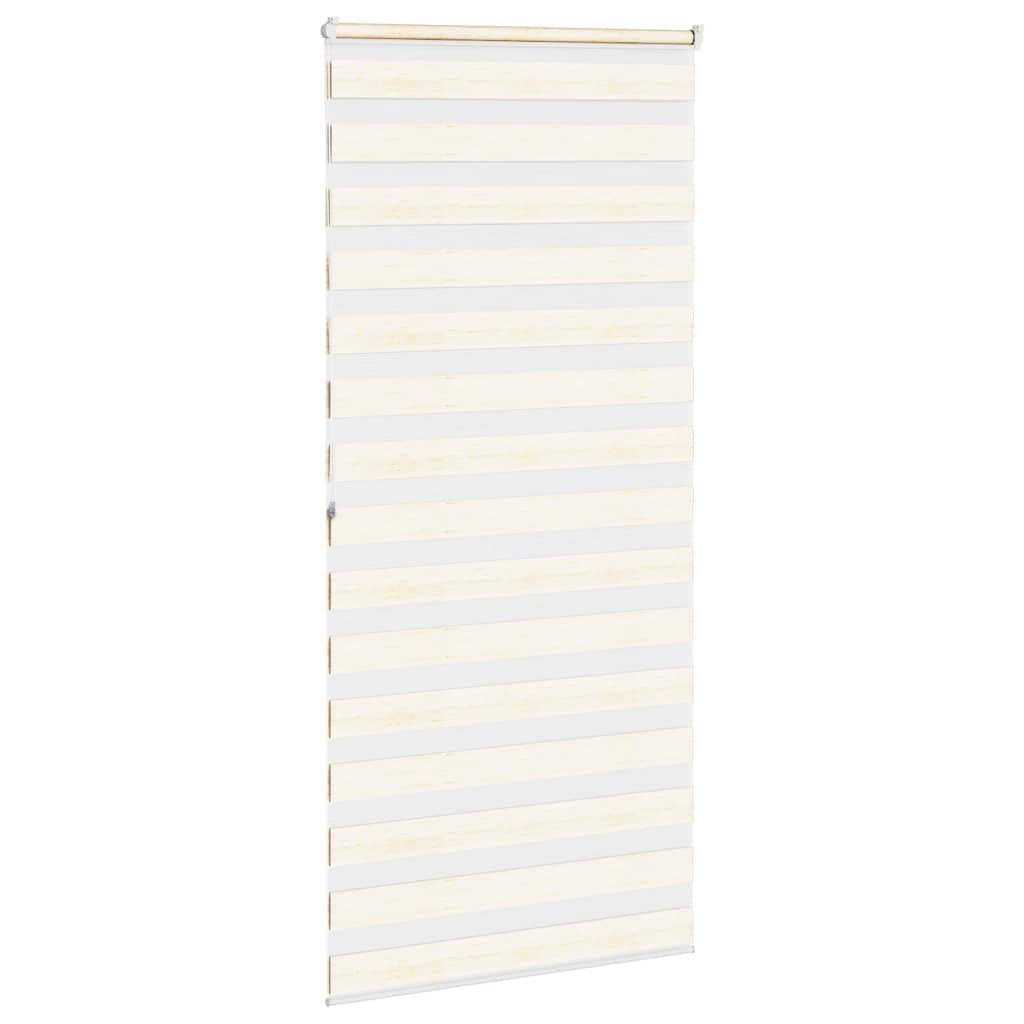 Doppelrollo Marmorbeige 100x200 cm Stoffbreite 95,9 cm Polyester