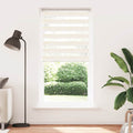 Doppelrollo Marmorbeige 115x200cm Stoffbreite 110,9 cm Polyester