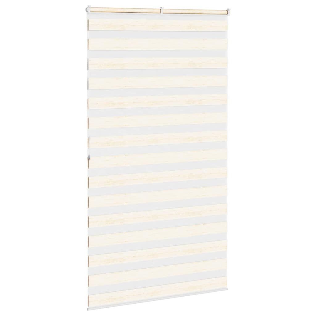 Doppelrollo Marmorbeige 125x200cm Stoffbreite 120,9 cm Polyester