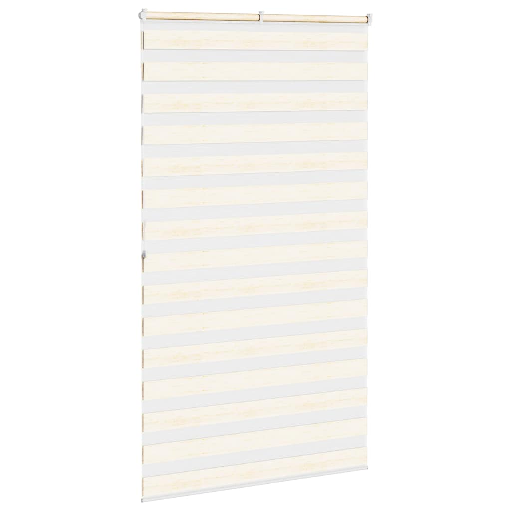 Doppelrollo Marmorbeige 130x200cm Stoffbreite 125,9 cm Polyester