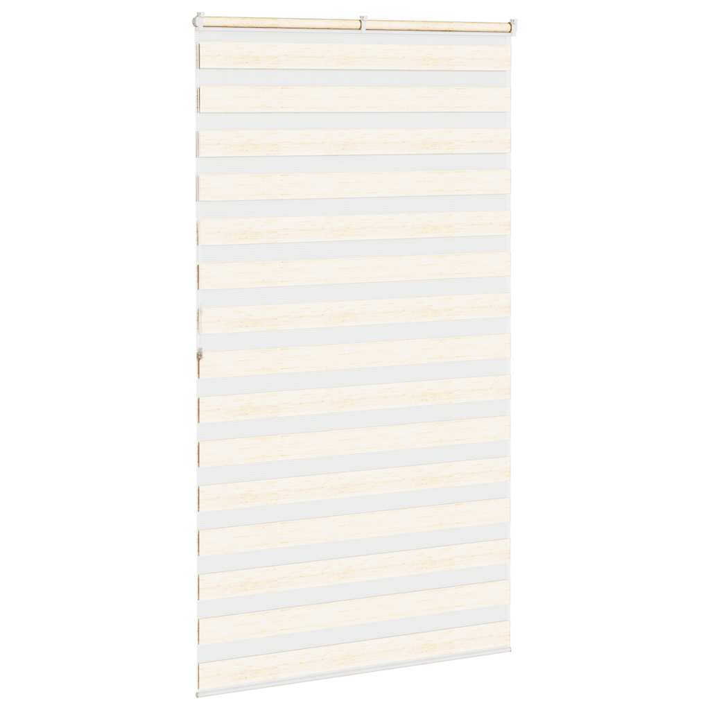 Doppelrollo Marmorbeige 135x200cm Stoffbreite 130,9 cm Polyester