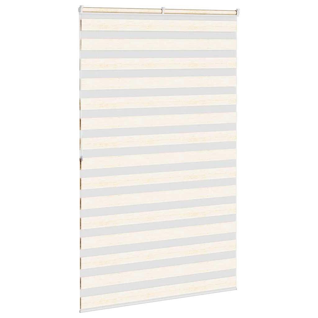 Doppelrollo Marmorbeige 145x200cm Stoffbreite 140,9 cm Polyester