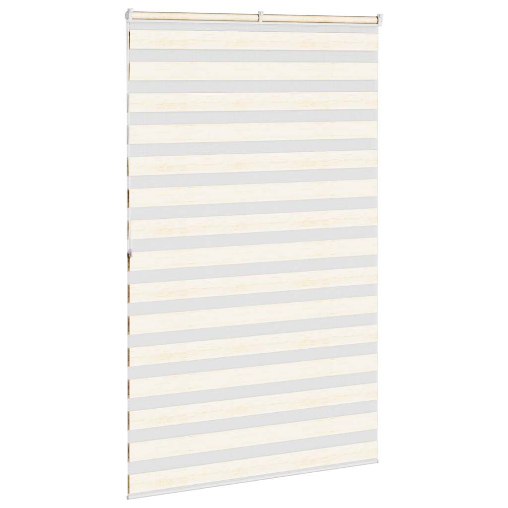 Doppelrollo Marmorbeige 150x200cm Stoffbreite 145,9 cm Polyester