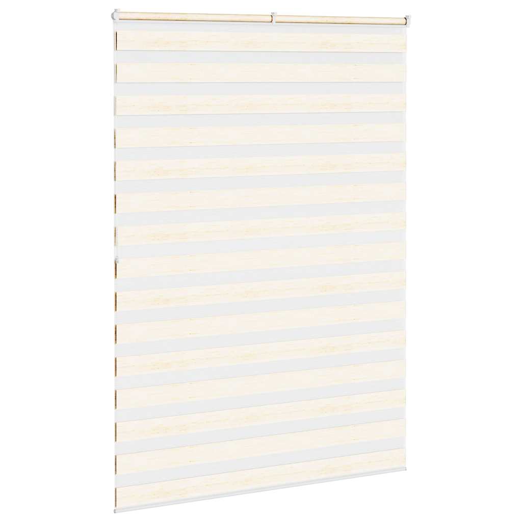 Doppelrollo Marmorbeige 155x200cm Stoffbreite 150,9 cm Polyester
