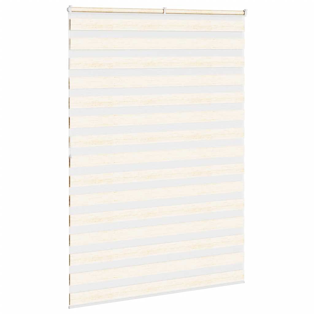 Doppelrollo Marmorbeige 160x200cm Stoffbreite 155,9 cm Polyester
