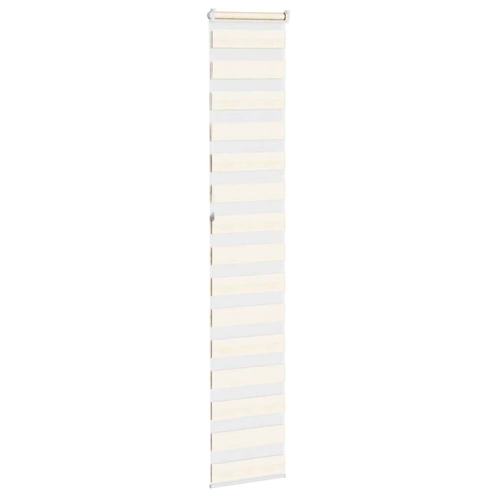 Doppelrollo Marmorbeige 40x230 cm Stoffbreite 35,9 cm Polyester