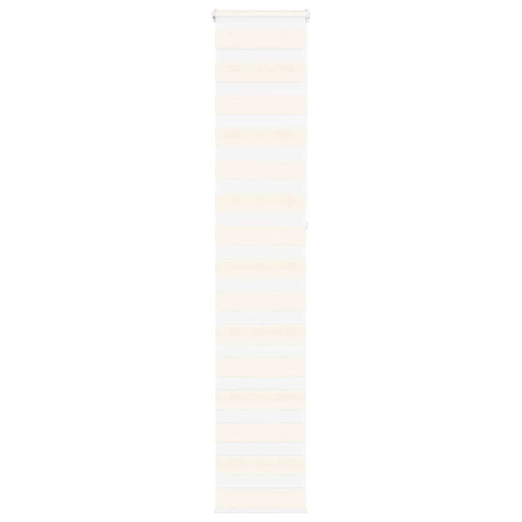 Doppelrollo Marmorbeige 50x230 cm Stoffbreite 45,9 cm Polyester