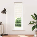 Doppelrollo Marmorbeige 55x230 cm Stoffbreite 50,9 cm Polyester