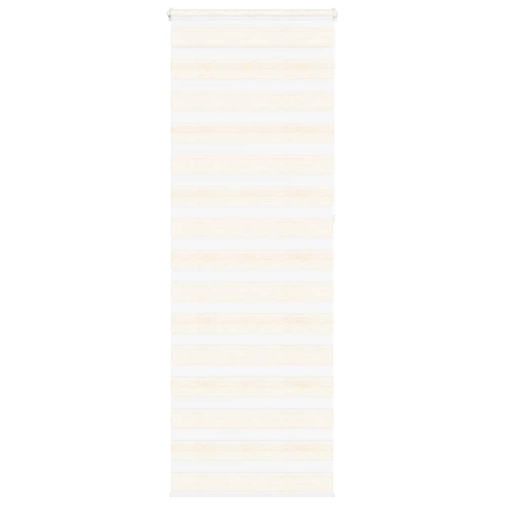 Doppelrollo Marmorbeige 70x230 cm Stoffbreite 65,9 cm Polyester
