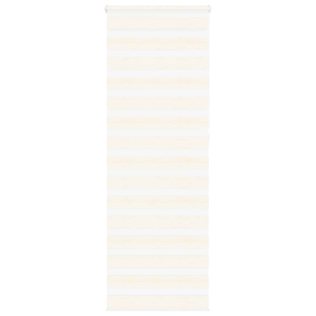 Doppelrollo Marmorbeige 75x230 cm Stoffbreite 70,9 cm Polyester
