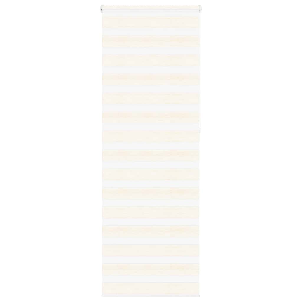 Doppelrollo Marmorbeige 80x230 cm Stoffbreite 75,9 cm Polyester
