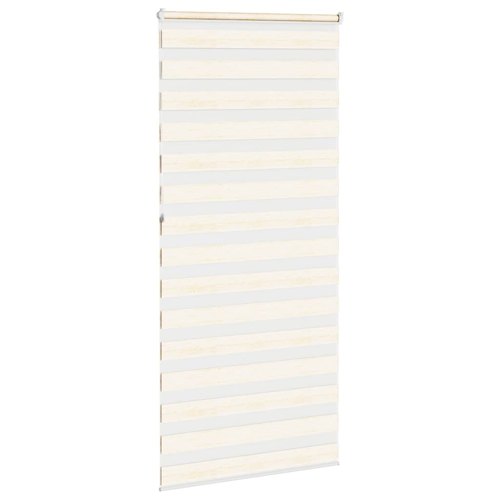 Doppelrollo Marmorbeige 105x230cm Stoffbreite 100,9 cm Polyester