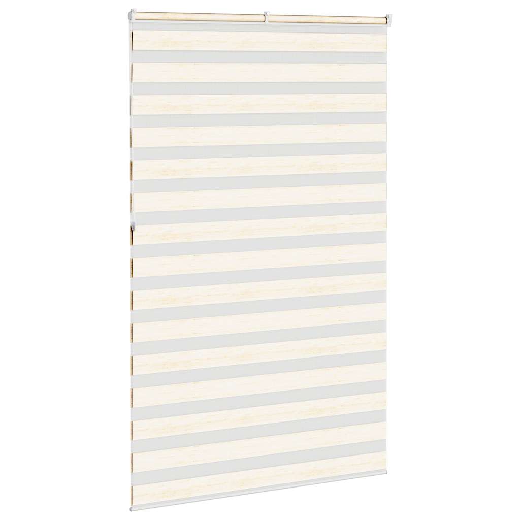 Doppelrollo Marmorbeige 150x230cm Stoffbreite 145,9 cm Polyester