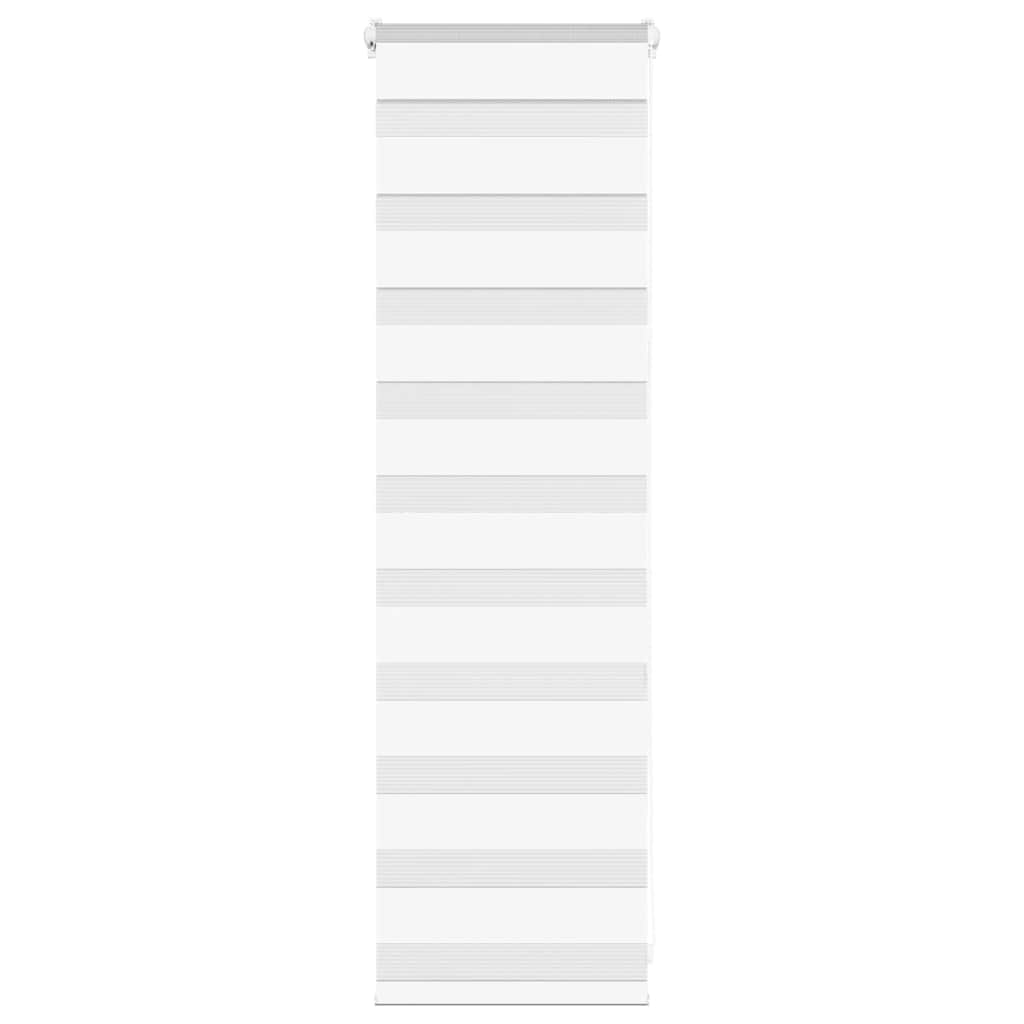 Doppelrollo Weiß 50x100 cm Stoffbreite 45,9 cm Polyester
