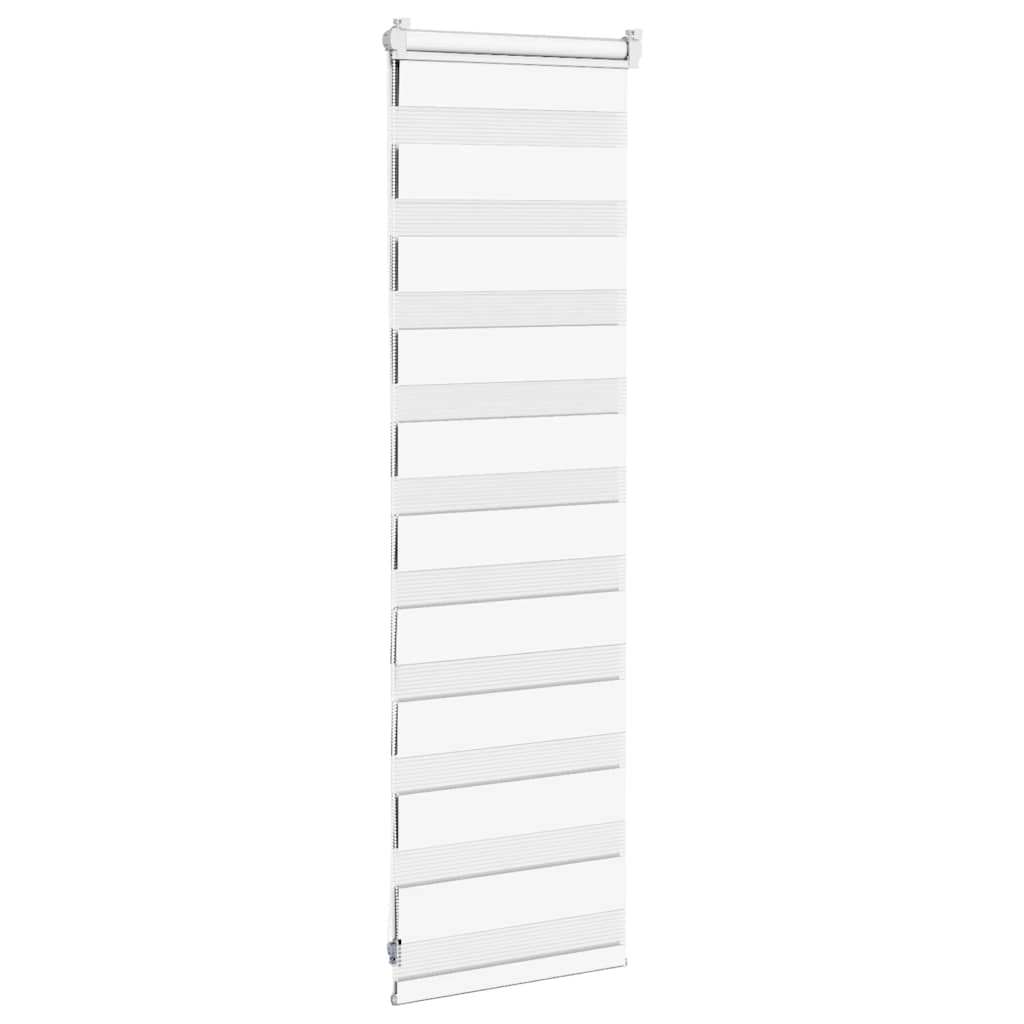 Doppelrollo Weiß 50x100 cm Stoffbreite 45,9 cm Polyester