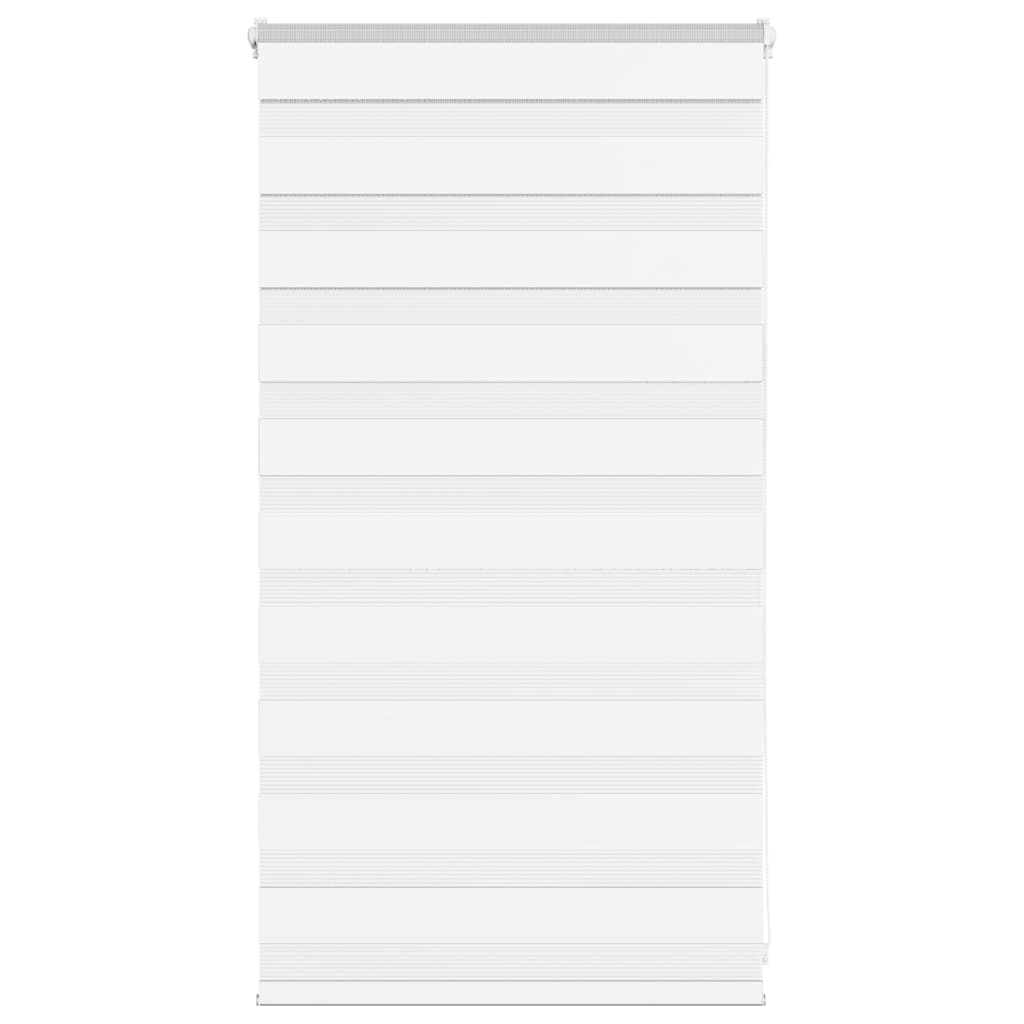 Doppelrollo Weiß 75x100 cm Stoffbreite 70,9 cm Polyester
