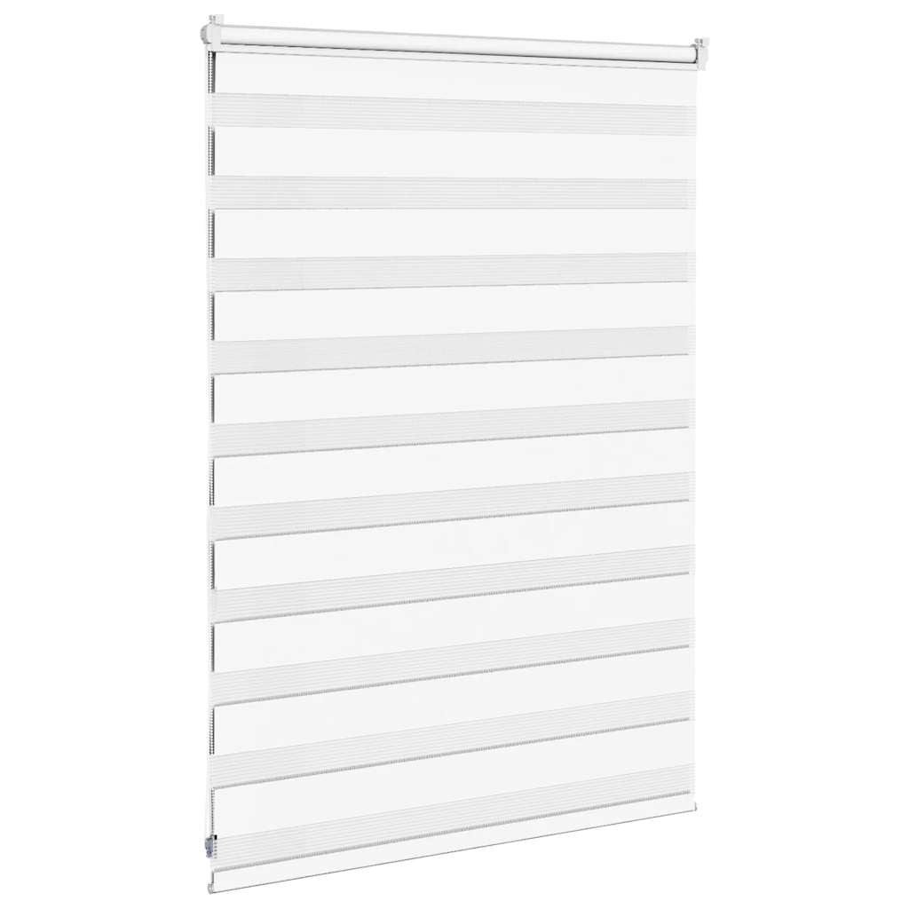 Doppelrollo Weiß 100x100 cm Stoffbreite 95,9 cm Polyester