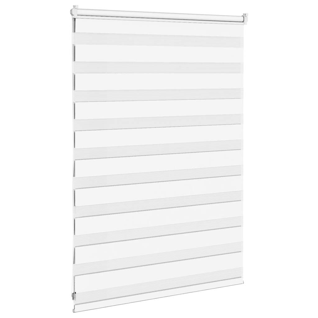 Doppelrollo Weiß 105x100 cm Stoffbreite 100,9 cm Polyester