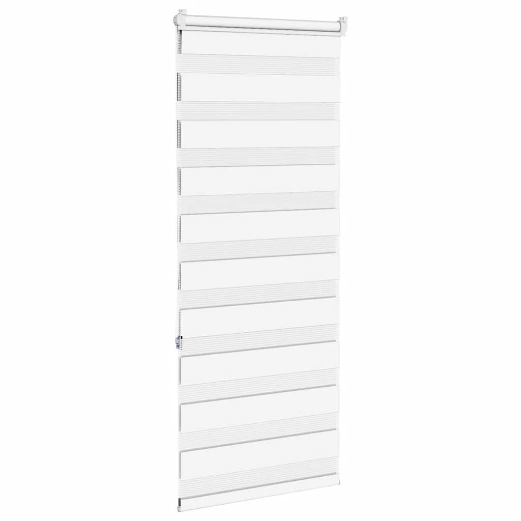 Doppelrollo Weiß 65x150 cm Stoffbreite 60,9 cm Polyester