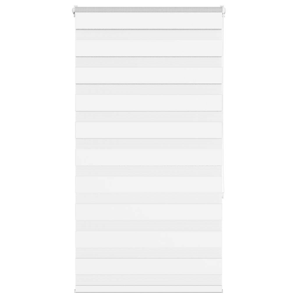 Doppelrollo Weiß 80x150 cm Stoffbreite 75,9 cm Polyester