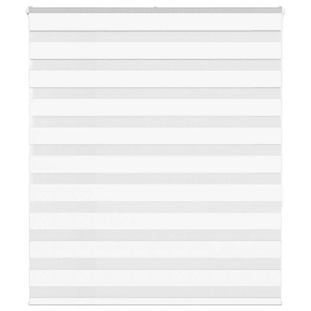 Doppelrollo Weiß 125x150 cm Stoffbreite 120,9 cm Polyester