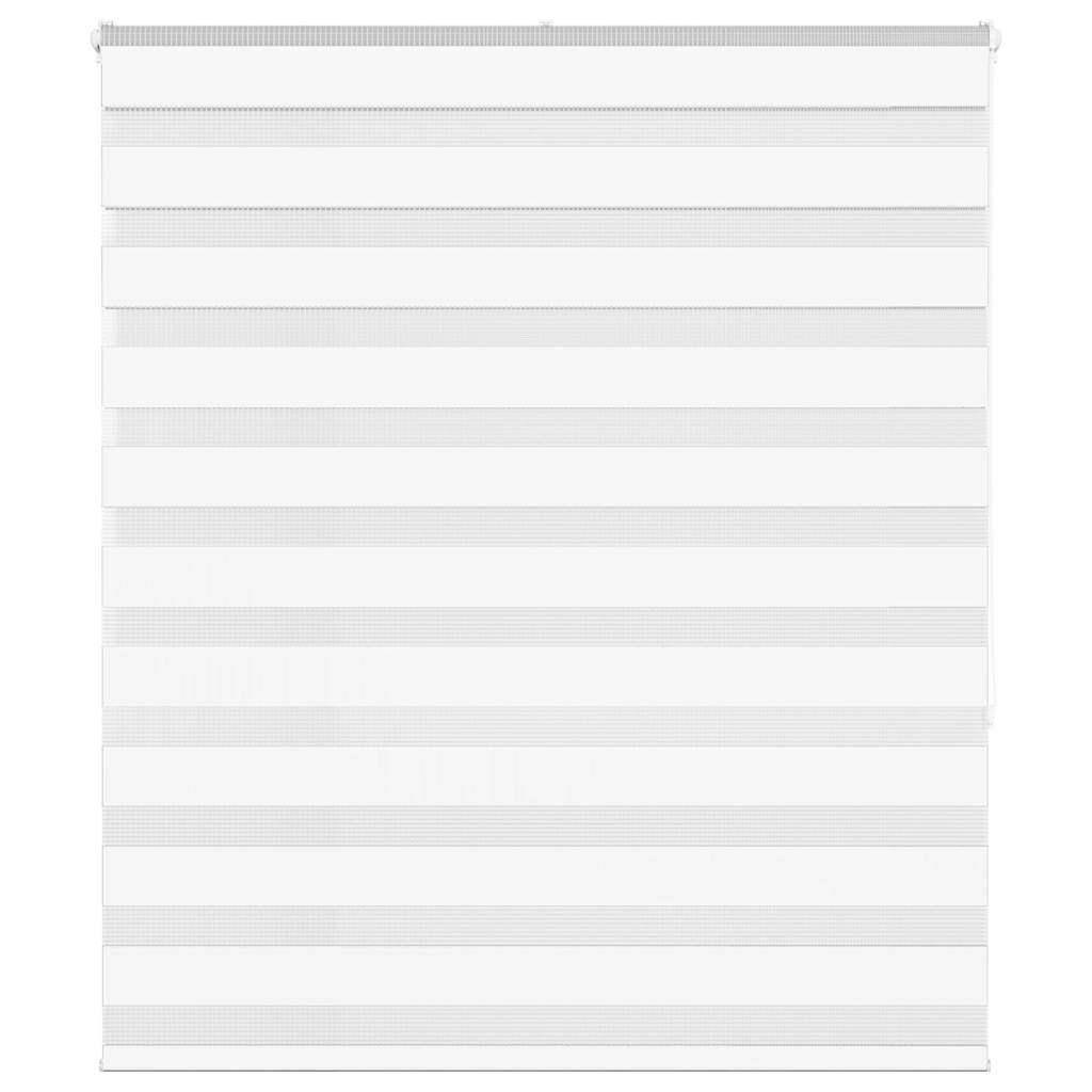 Doppelrollo Weiß 130x150 cm Stoffbreite 125,9 cm Polyester