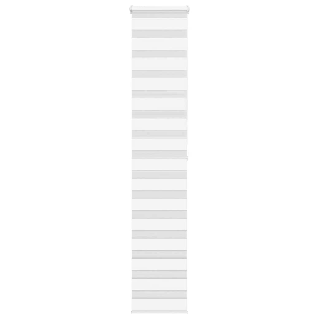 Doppelrollo Weiß 45x200 cm Stoffbreite 40,9 cm Polyester