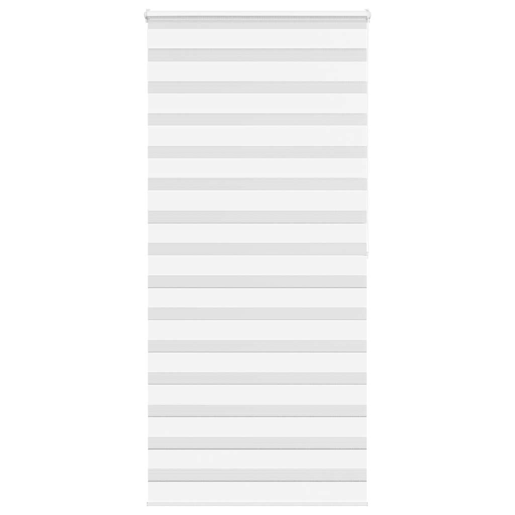 Doppelrollo Weiß 100x200 cm Stoffbreite 95,9 cm Polyester