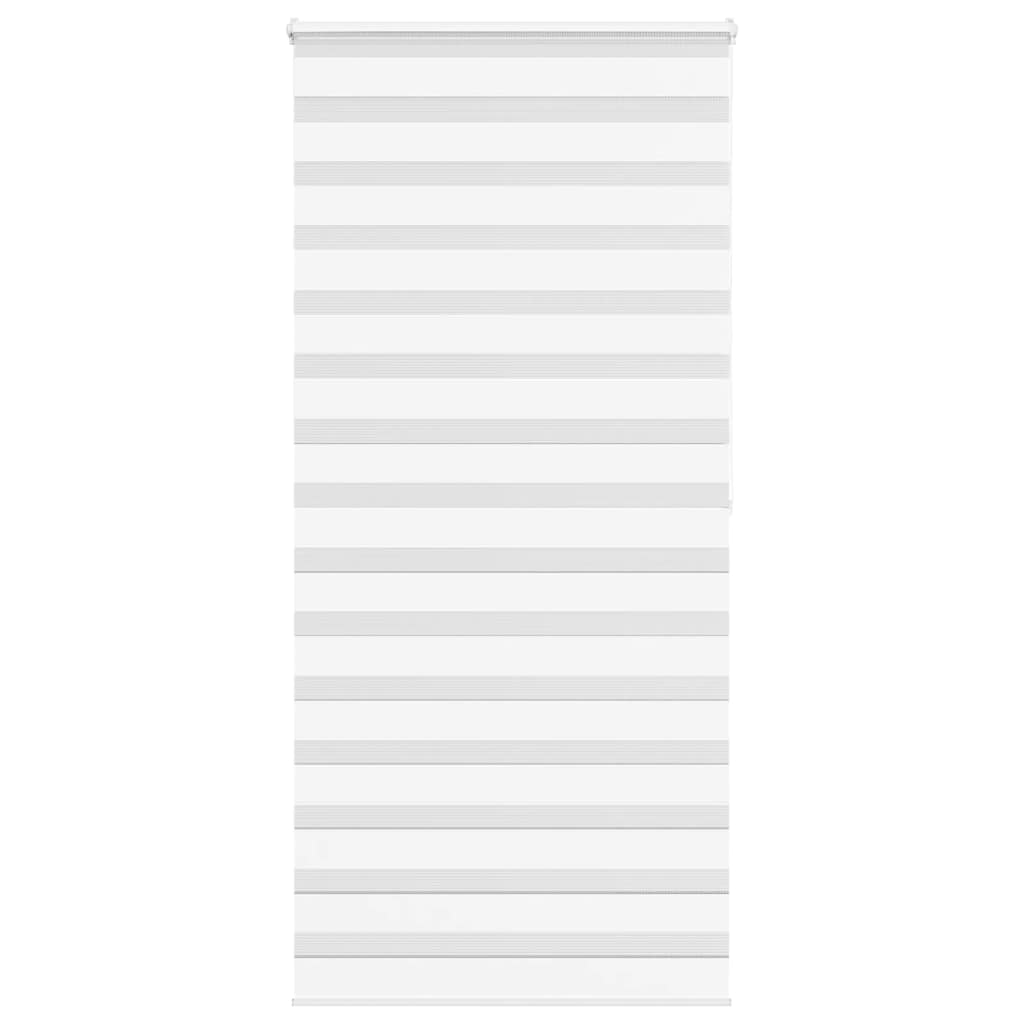 Doppelrollo Weiß 115x200 cm Stoffbreite 110,9 cm Polyester