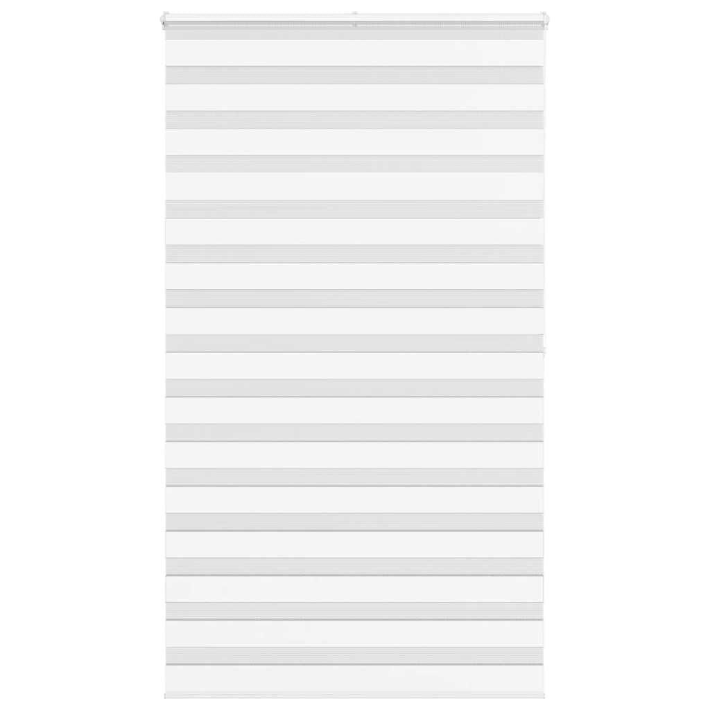 Doppelrollo Weiß 135x200 cm Stoffbreite 130,9 cm Polyester