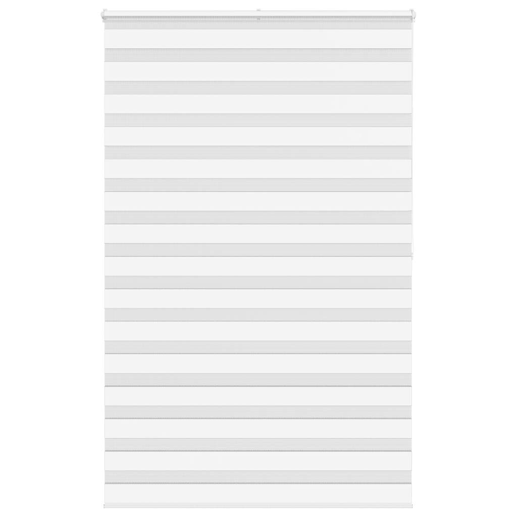 Doppelrollo Weiß 140x200 cm Stoffbreite 135,9 cm Polyester