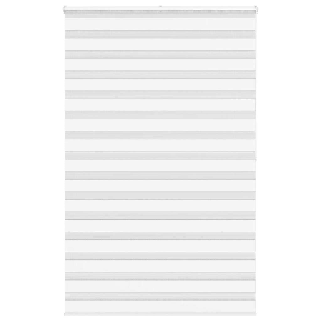 Doppelrollo Weiß 145x200 cm Stoffbreite 140,9 cm Polyester