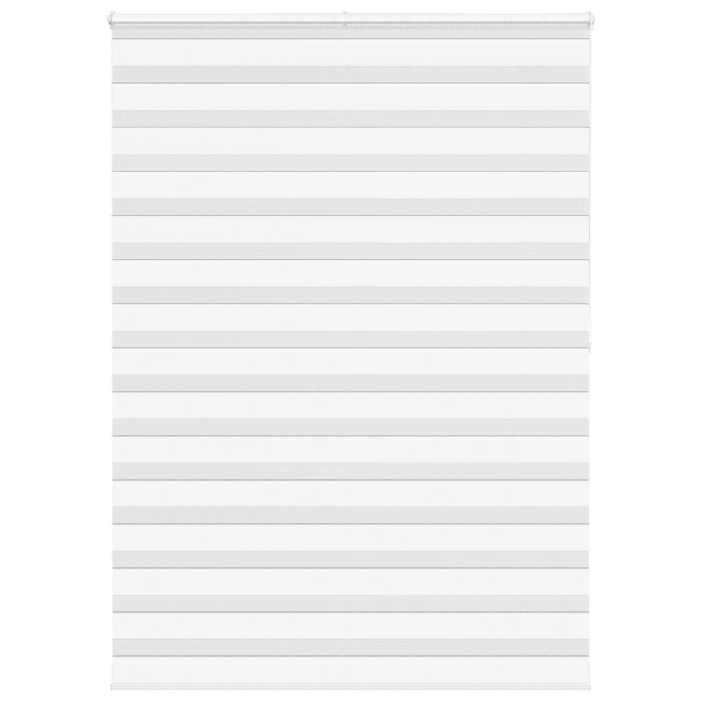 Doppelrollo Weiß 155x200 cm Stoffbreite 150,9 cm Polyester