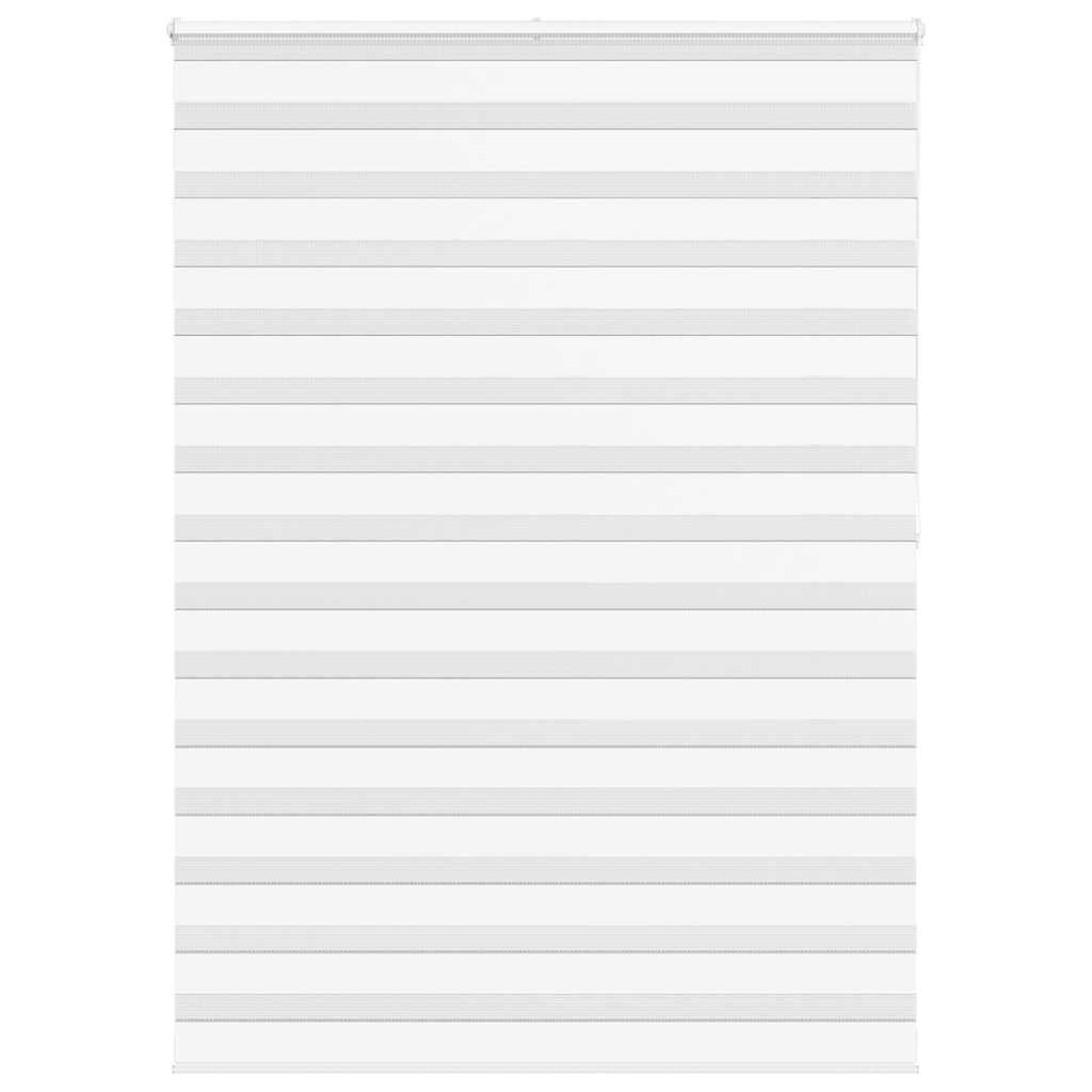 Doppelrollo Weiß 165x200 cm Stoffbreite 160,9 cm Polyester