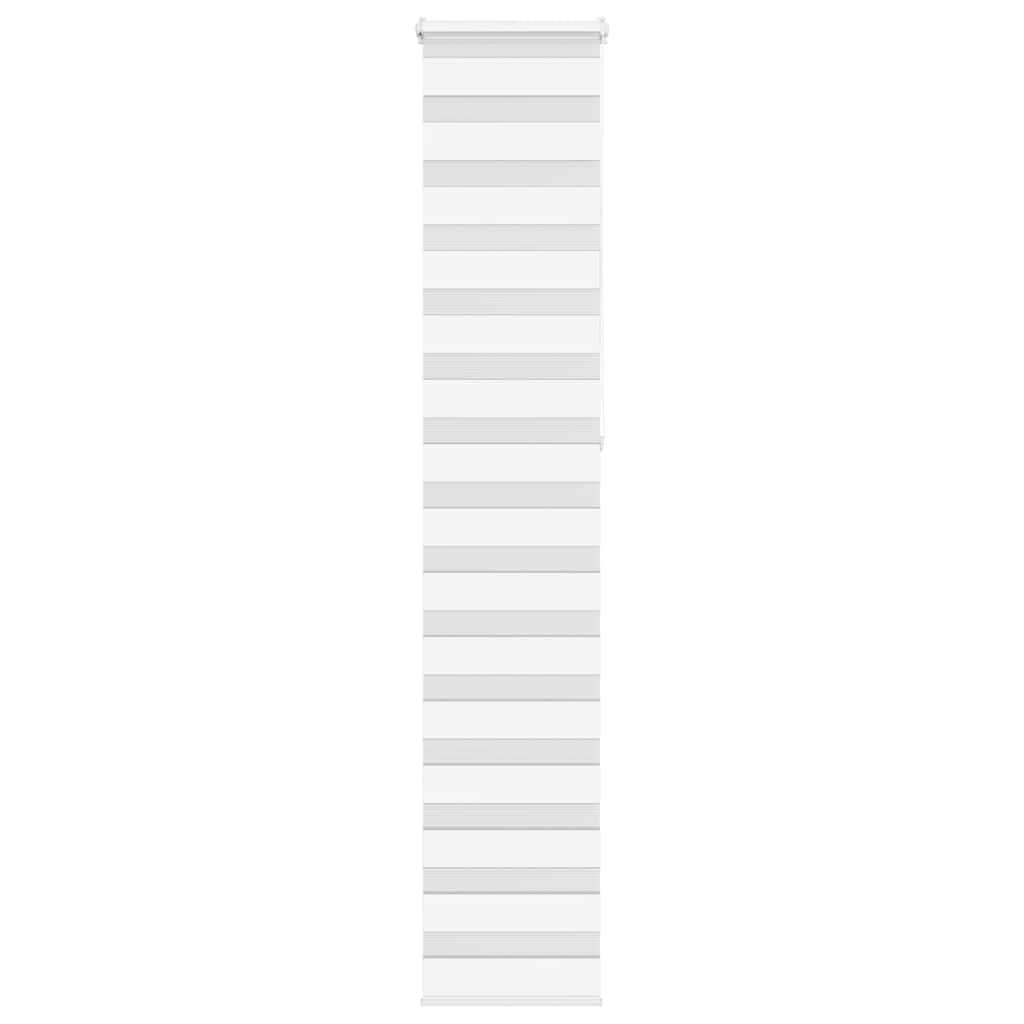 Doppelrollo Weiß 45x230 cm Stoffbreite 40,9 cm Polyester