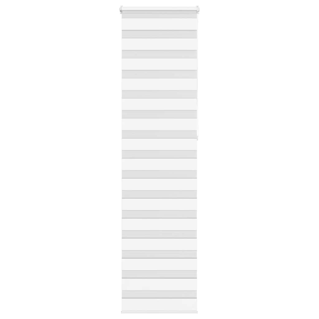 Doppelrollo Weiß 65x230 cm Stoffbreite 60,9 cm Polyester