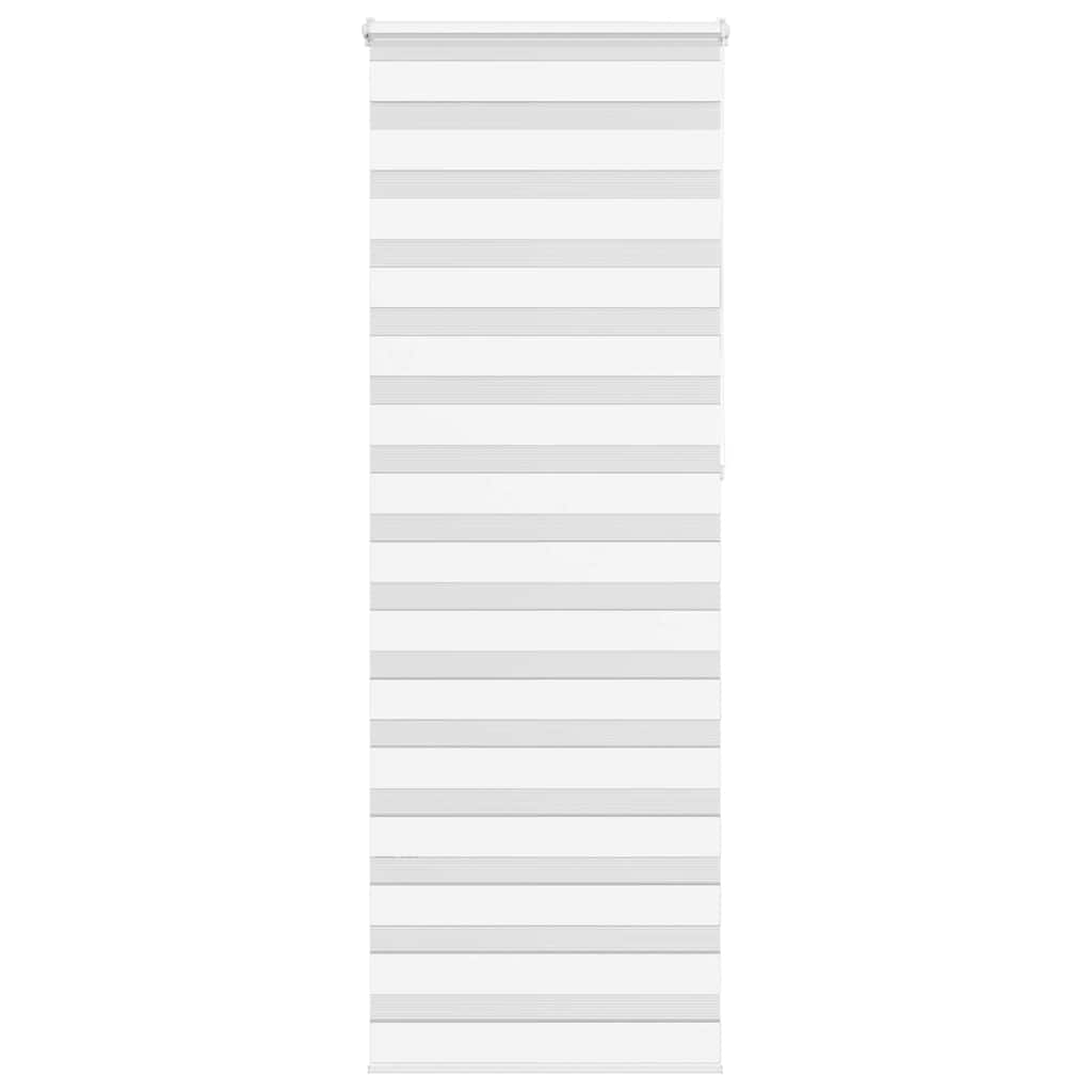 Doppelrollo Weiß 70x230 cm Stoffbreite 65,9 cm Polyester
