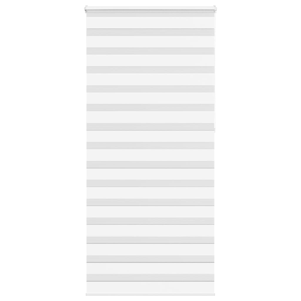 Doppelrollo Weiß 115x230 cm Stoffbreite 110,9 cm Polyester