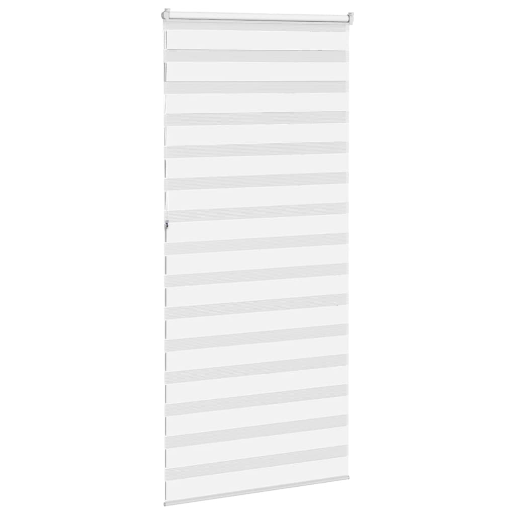 Doppelrollo Weiß 115x230 cm Stoffbreite 110,9 cm Polyester
