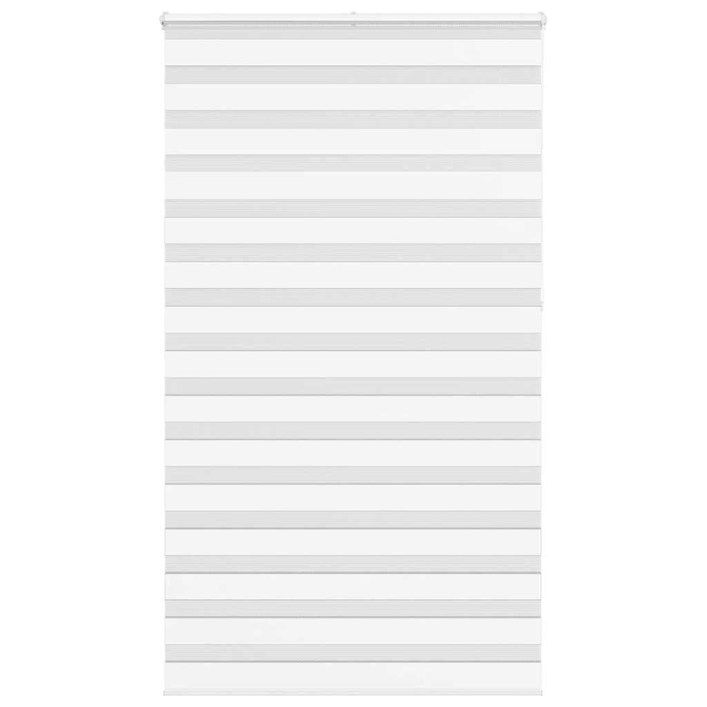 Doppelrollo Weiß 135x230 cm Stoffbreite 130,9 cm Polyester