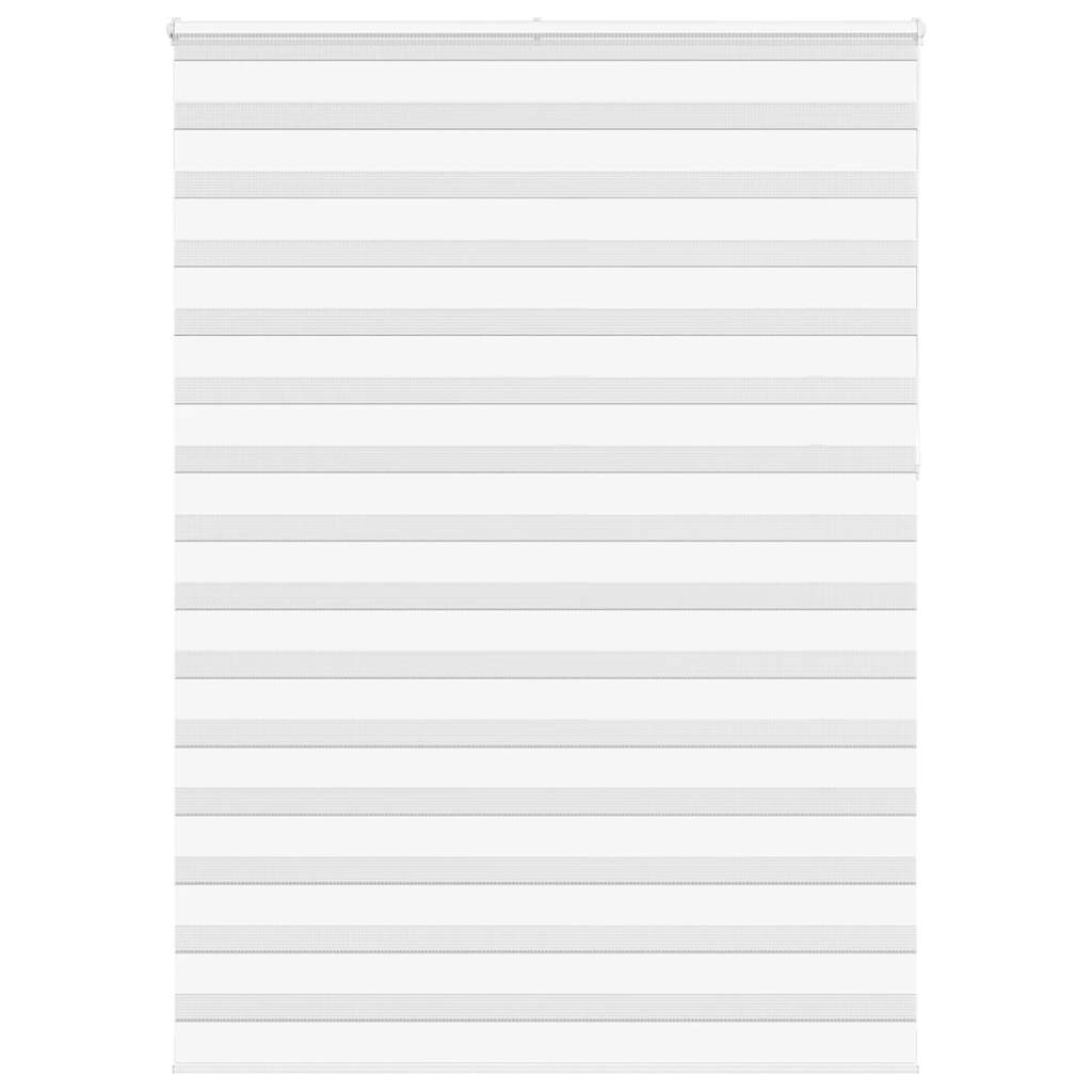 Doppelrollo Weiß 160x230 cm Stoffbreite 155,9 cm Polyester
