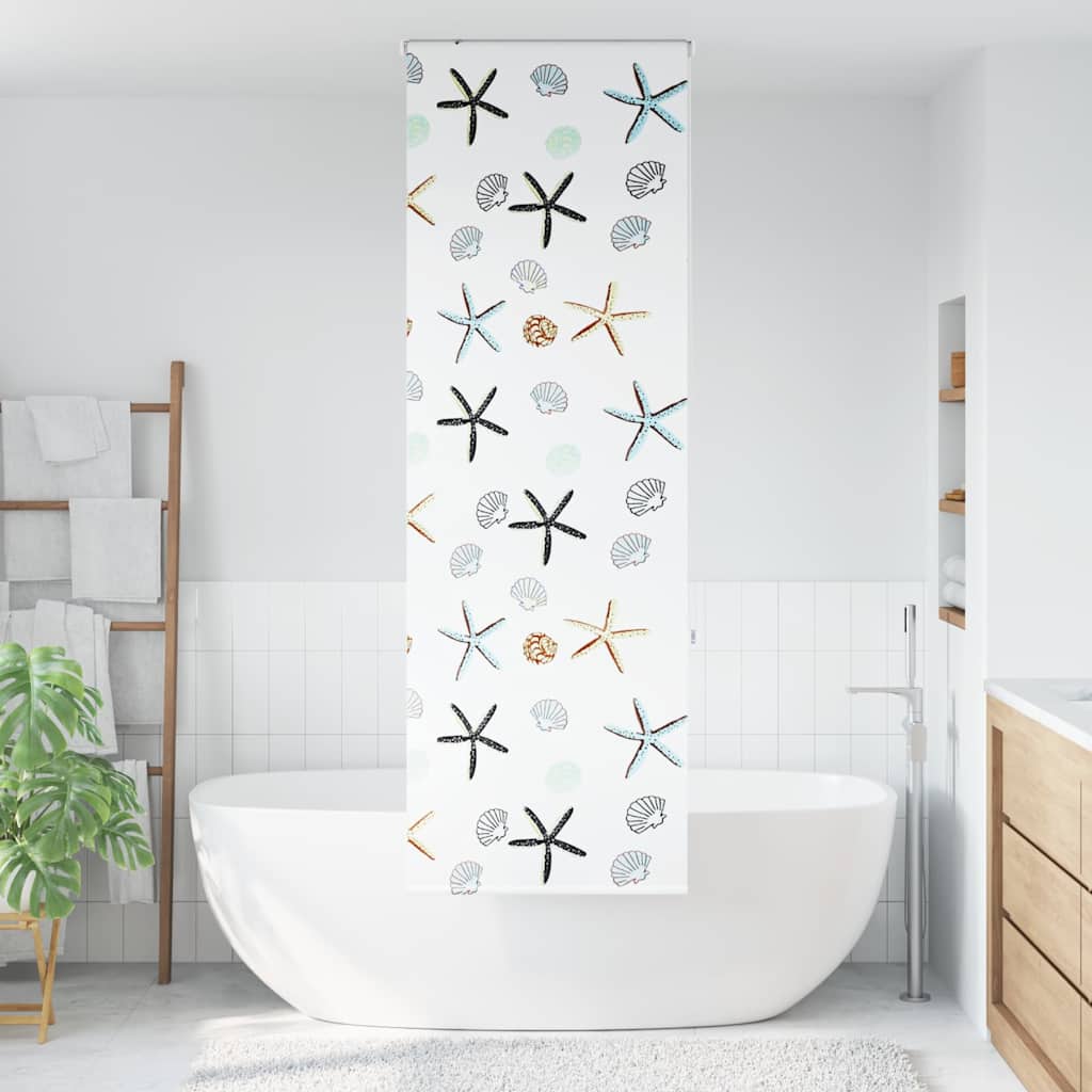 Duschrollo 80x240 cm Stoffbreite 76 cm