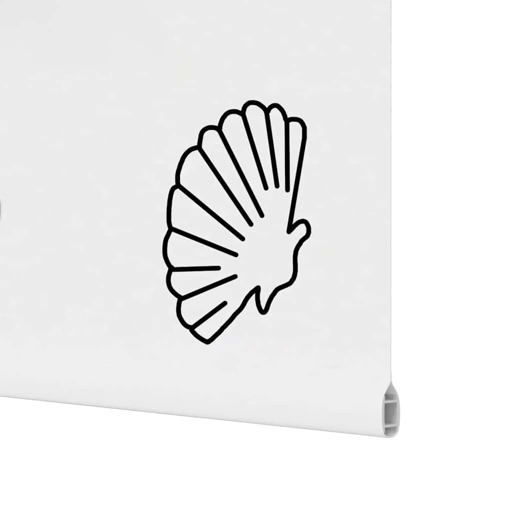 Duschrollo 140x240 cm Stoffbreite 136 cm