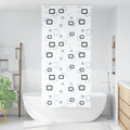 Duschrollo mit Kassette 100x240 cm Stoffbreite 96 cm