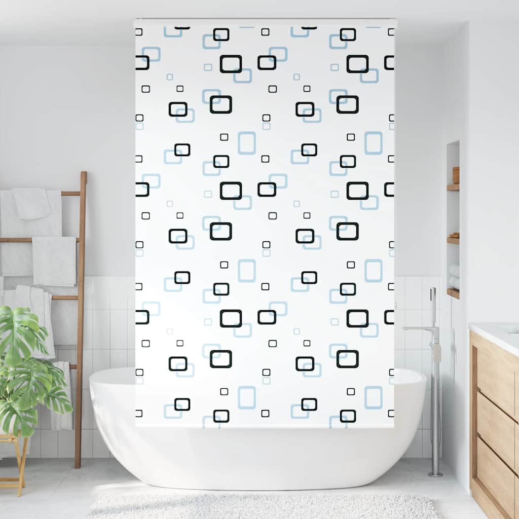 Duschrollo mit Kassette 120x240 cm Stoffbreite 116 cm