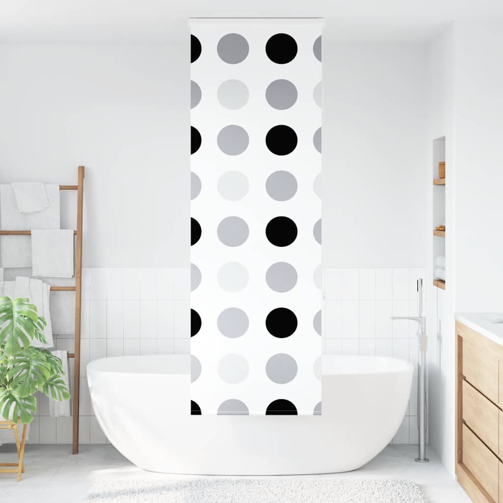 Duschrollo mit Kassette 70x240 cm Stoffbreite 66 cm